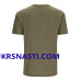 Футболка Simms Logo T-shirt RC Dark Clover/Military Heather